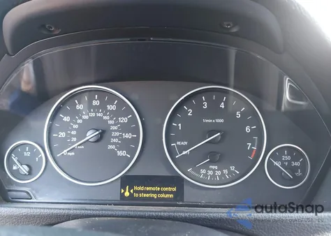 2015 BMW 320I from USA, damaged, VIN WBA3B1G54FNT05038